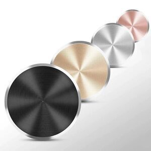 2-Pack Metal Plate Replacement for Magnetic Car Phone Mount Holder Sticker